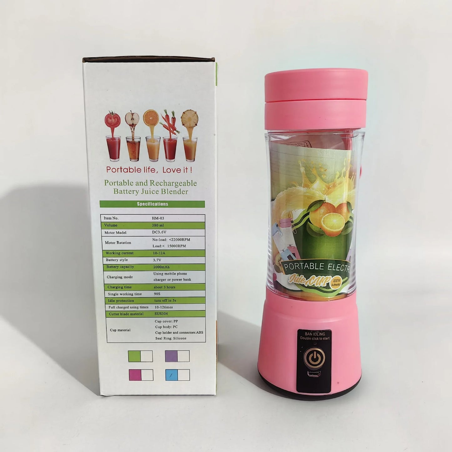 Portable Mini Blender for Shakes and Smoothies