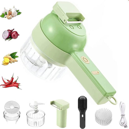 Electric Vegetable Slicer 4 in 1