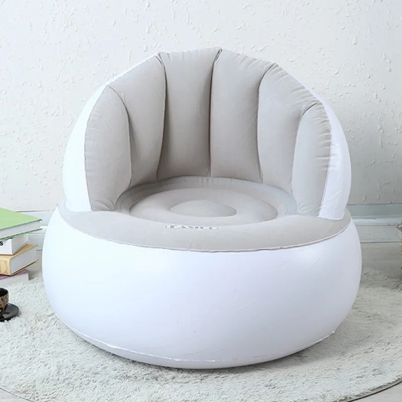 Flocking inflatable sofa