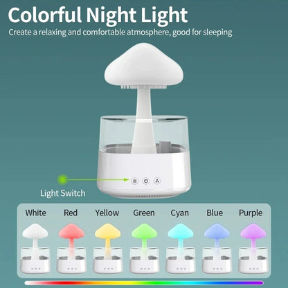 Cloud Rain Humidifier-Bluetooth Speaker