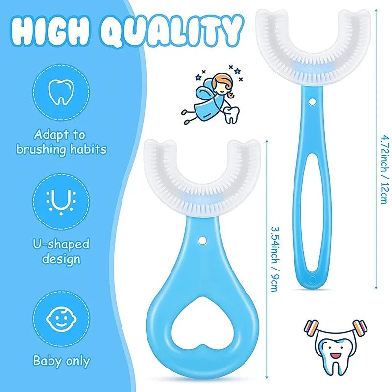 Toothbrush Children 360 Degree U-shaped