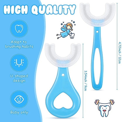 Toothbrush Children 360 Degree U-shaped