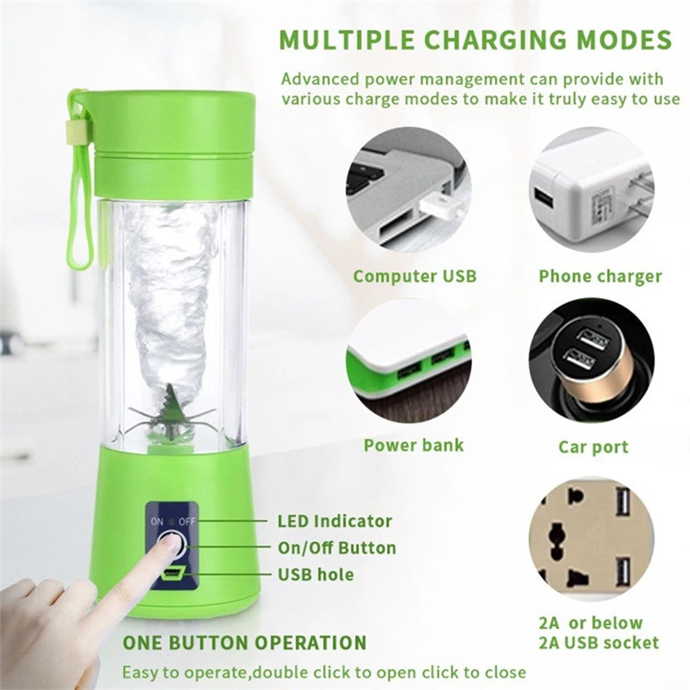 Portable Mini Blender for Shakes and Smoothies