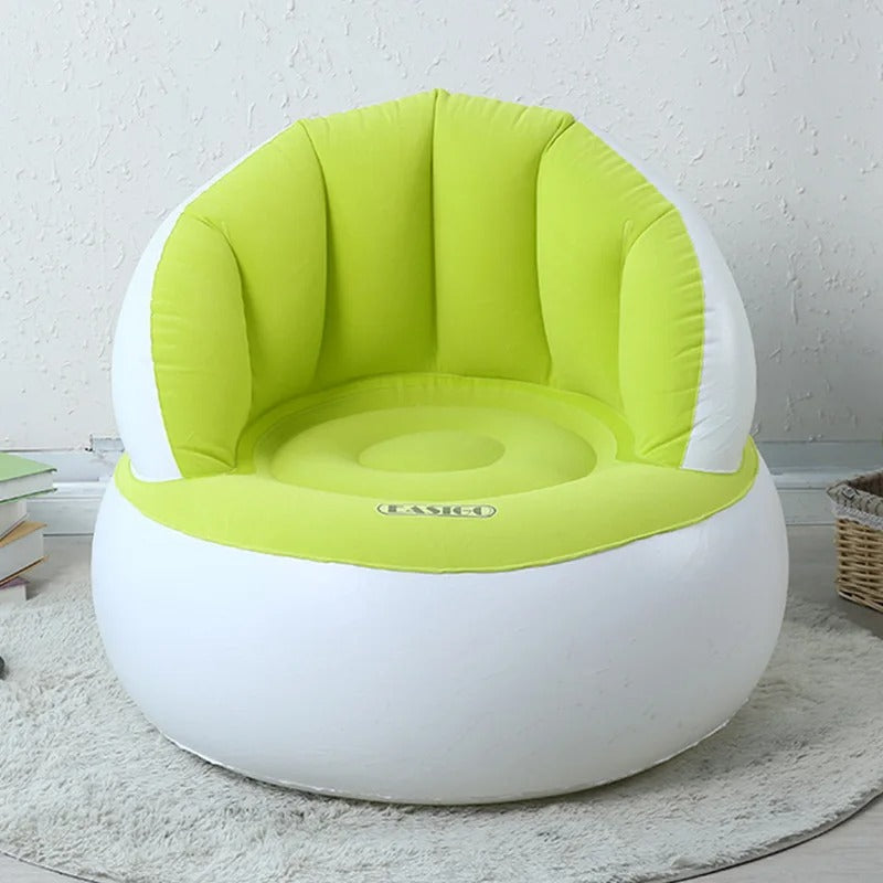 Flocking inflatable sofa