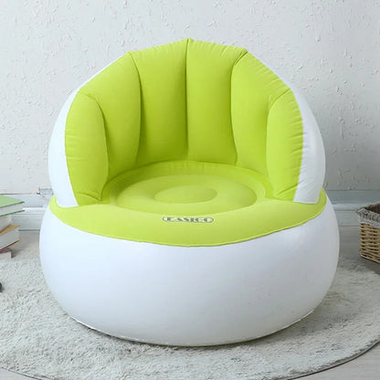 Flocking inflatable sofa