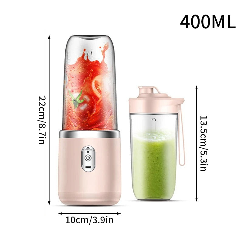 Juice Blender Cup Automatic Small Electric Juicer Wireless Smoothie Blender