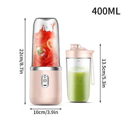 Juice Blender Cup Automatic Small Electric Juicer Wireless Smoothie Blender